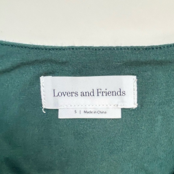 Lovers and Friends Sundance Maxi Dress in Everglade Emerald Green Size Small - Picture 11 of 13
